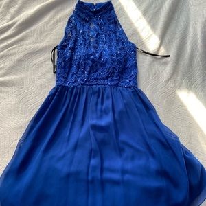 royal blue size 1 dress